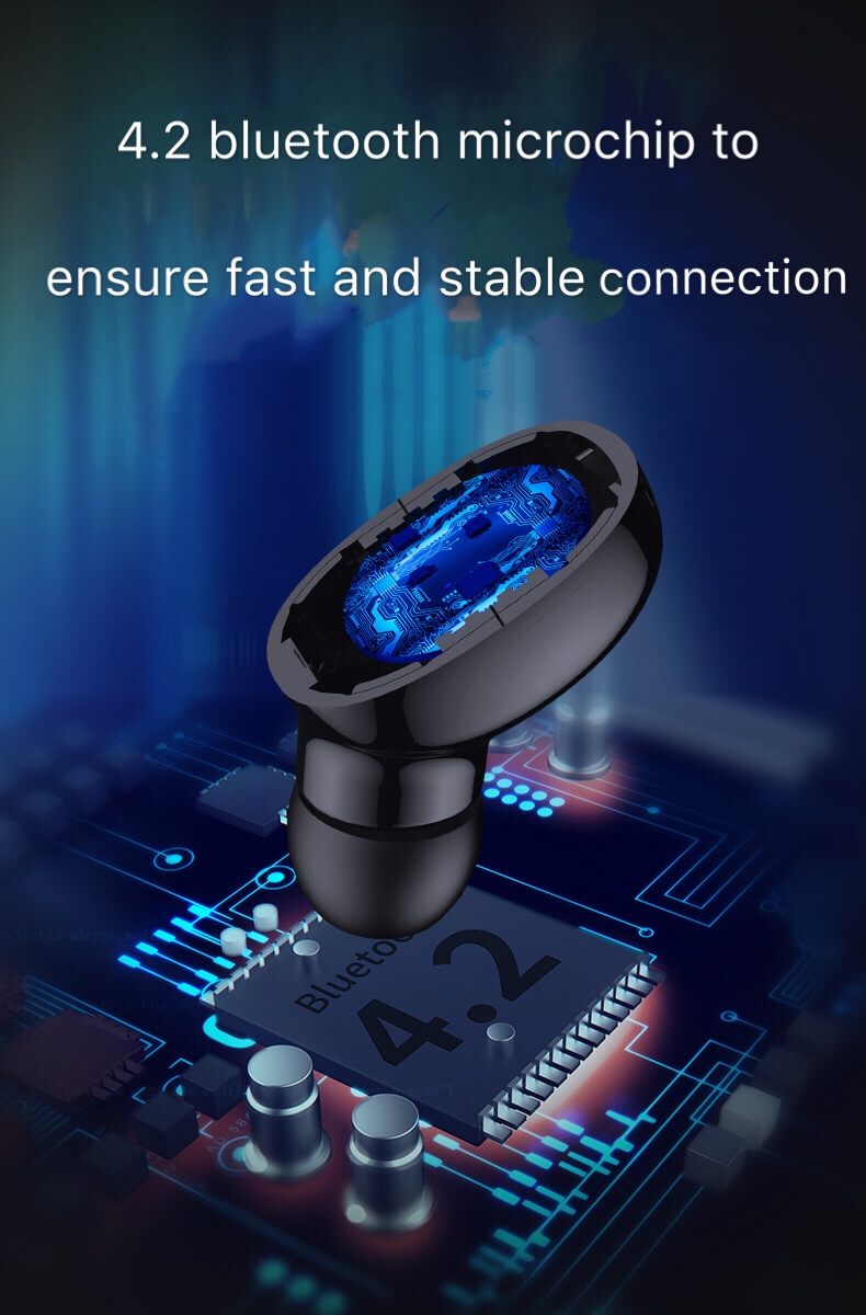 Earbuds Headset Power earbud + 2200mAH power bank Bluetooth Wireless Earphoneearphones wireless