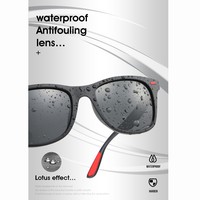 Design Classic Polarized Sunglasses  Male Goggle UV400 Men Women Driving Square Frame Sun Glasses