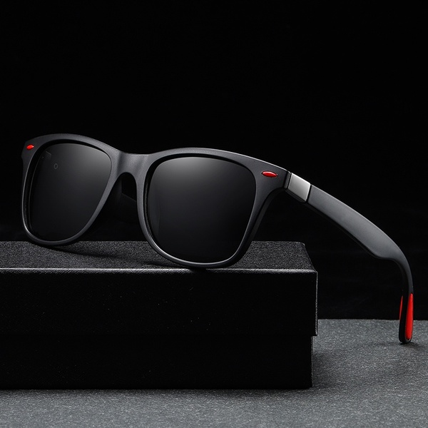 Design Classic Polarized Sunglasses  Male Goggle UV400 Men Women Driving Square Frame Sun Glasses