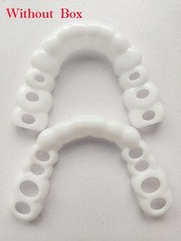 Reusable Perfect Smiley Whitening Dentures for Flexible  Dental Care Accessories Denture Sleeve