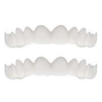 Oral Care Silicone Orthodontic  Dentures Are Suitable for Covering Cosmetic Comfort Whitening Teeth