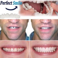 HOT New reusable smile  maxillary teeth  comfort covering instant comfort teeth whitening denture