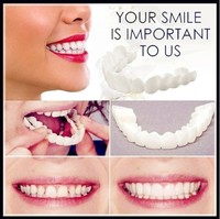 HOT New reusable smile  maxillary teeth  comfort covering instant comfort teeth whitening denture