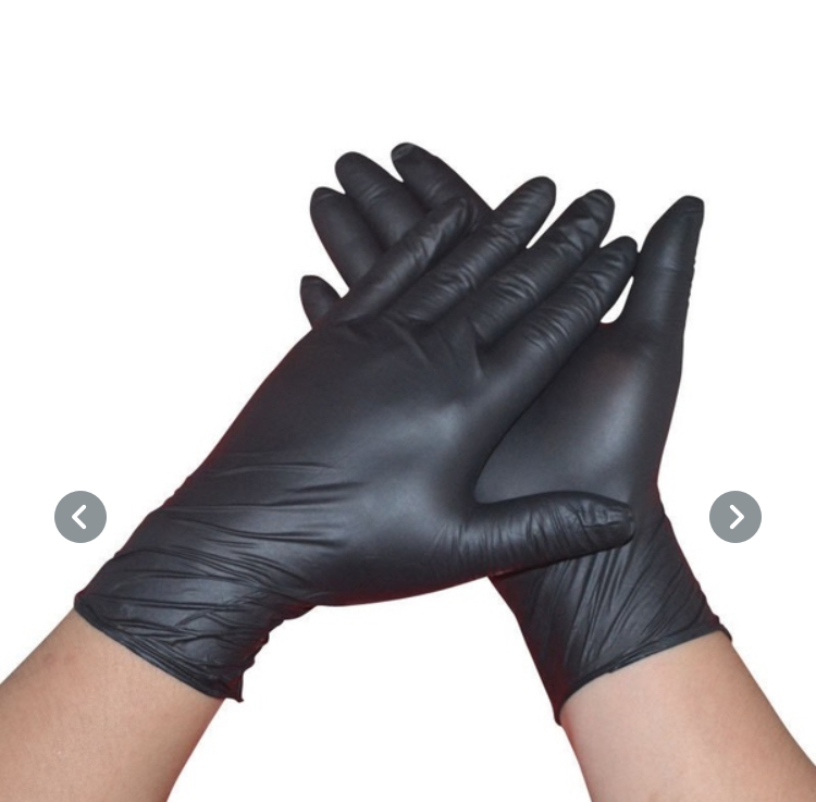 Gloves Black Food Grade Waterproof Allergy Free Medical Disposable Work Safety Gloves Gloves