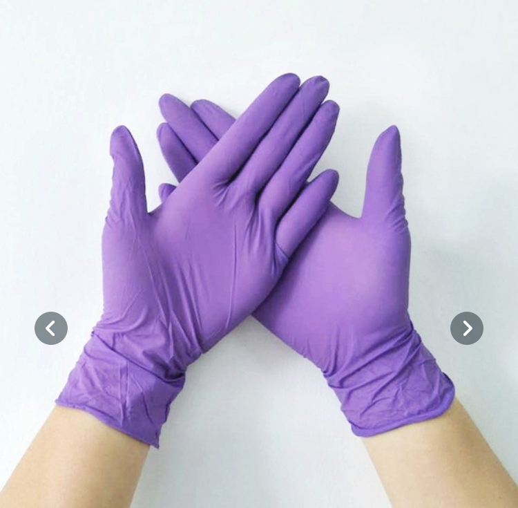 Gloves Black Food Grade Waterproof Allergy Free Medical Disposable Work Safety Gloves Gloves