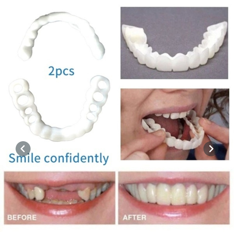 Quality Denture Instant Smile Comfort Fit Flex Cosmetic Teeth Denture Teeth Top Cosmetic Veneer