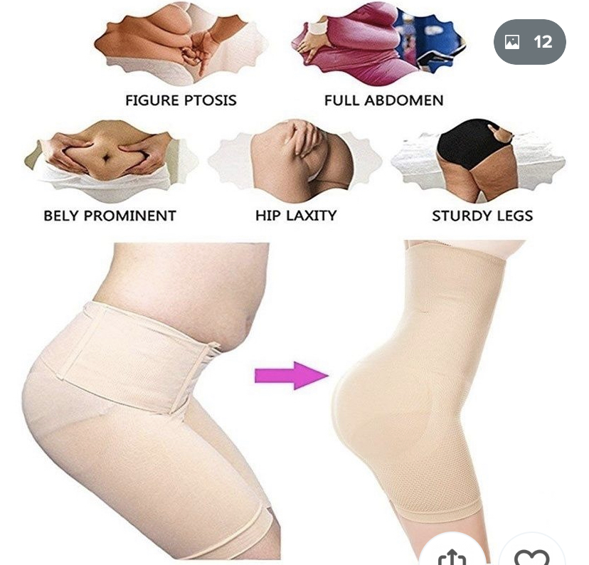 Seamless Invisible ShapeWear High Waist Shaping Panty Suit Ultra Strong Shaping Pants Tummy Control