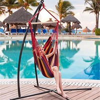 Hanging Chair Hammock Portable Travel Camping Home Bedroom Swing Bed Lazy Chair Collapsible Garden
