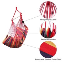 Hanging Chair Hammock Portable Travel Camping Home Bedroom Swing Bed Lazy Chair Collapsible Garden