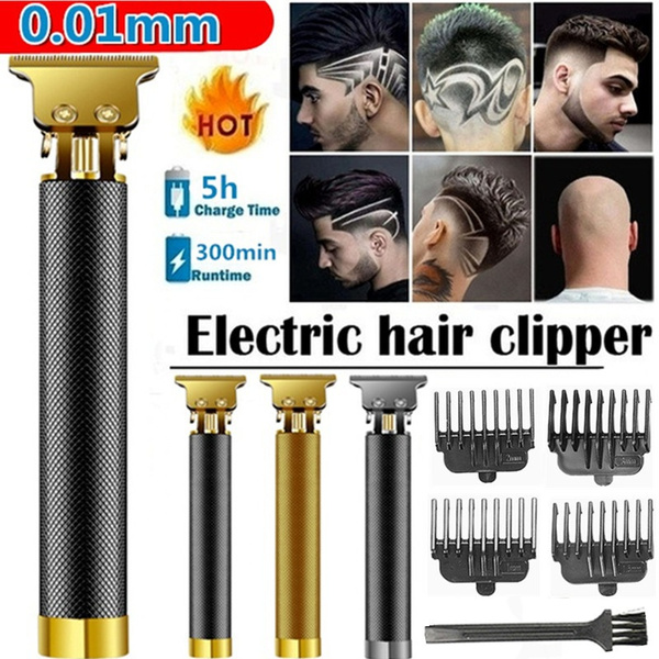 Version Hair Clippers Cordless USB Rechargeable Grooming Kits T-Blade Close Cutting Trimmer For Men
