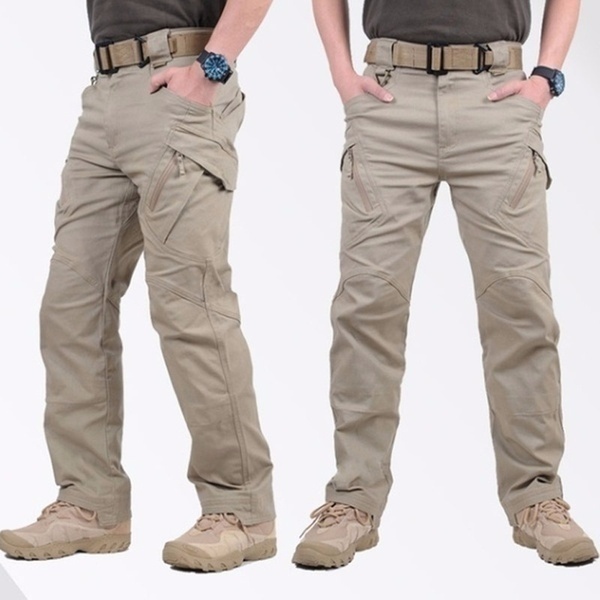 Men&apos;s Army Users Outside Sports Hiking Pants Tactical Military Sweatpants Fighting  Cargo Pants