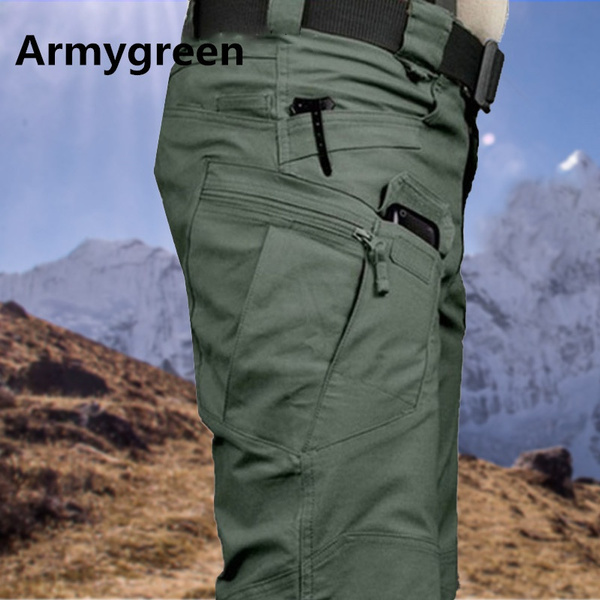 Tactical Military Cargo Pant Outdoor Sports Hiking Pants  Pants Training Overalls Men&apos;s Cotton Pants