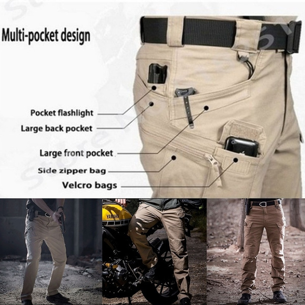 Tactical Military Cargo Pant Outdoor Sports Hiking Pants  Pants Training Overalls Men&apos;s Cotton Pants