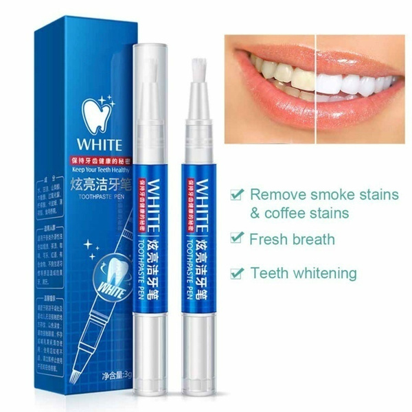 New Magic Natural Teeth Whitening Gel Pen(buy 2 Get 1 Free), 20+ Uses, Effective＆Painless