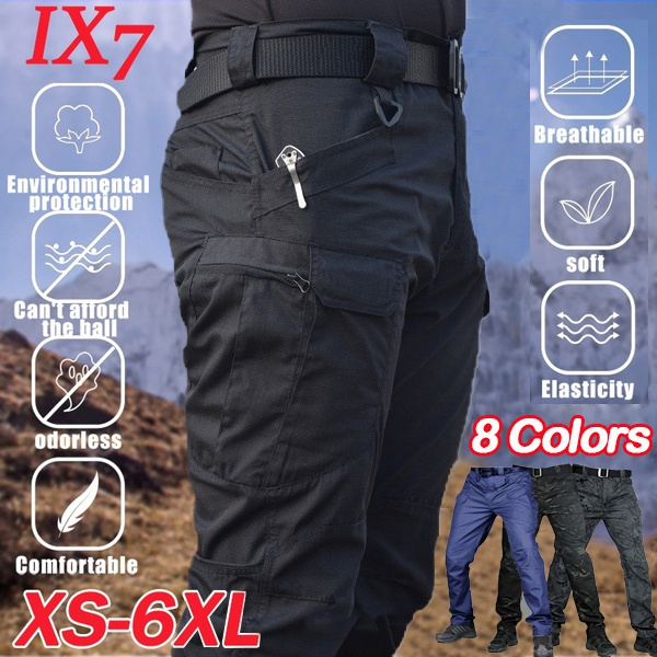 2021 New Men's Army Camouflage Pants Waterproof Quick Dry Tactical Pants Combat Trousers Outside
