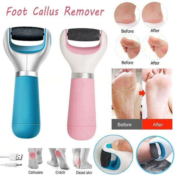 2 Types Electric Foot File Grinding Exfoliator Pedicure Machine Callus Remover Handle Callus Remover Foot Care