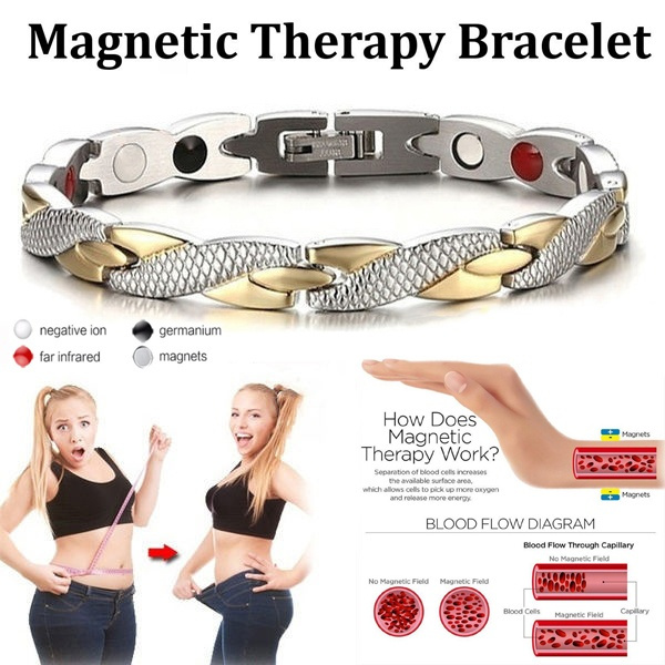 Health & Beauty Natural Alternative Remedies Magnetic lose weight Therapy Devices Magnetic Bracelet Carpal Tunnel Relief Arthritis Therapy H