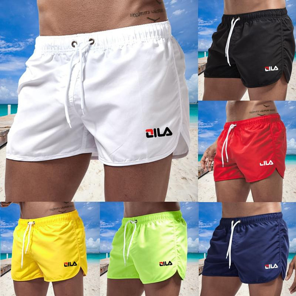 Summer Brand Men's Shorts Classic Beach Shorts Swimming Short Pants Quick Drying Outdoor Surf Shorts Casual Sports Bottoms