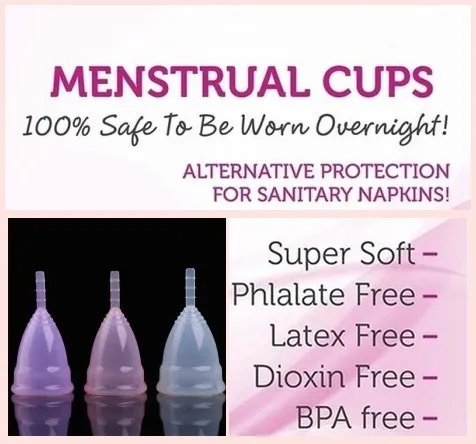 2Pcs Copas Mestruales Menstrual Cup Female Women Menstruatie Cup Medical Grade Silicone Feminine Hygiene Coletor Menstrual Heath Care Tool