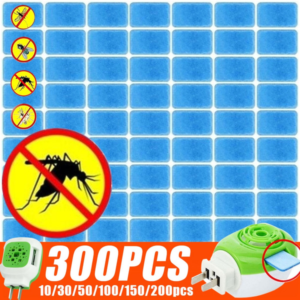 Mosquito Repellent Tablet Insect Killer No Toxic Pest Bite Mat Tablet Refill Replace Pest Repeller Supplies 300/200/150/100/50/30/10PCS