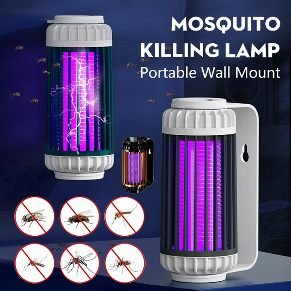 2022 New Electric Shock Mosquito Killer Lamp USB Fly Trap Mosquito Repellent for Bedroom Outdoor