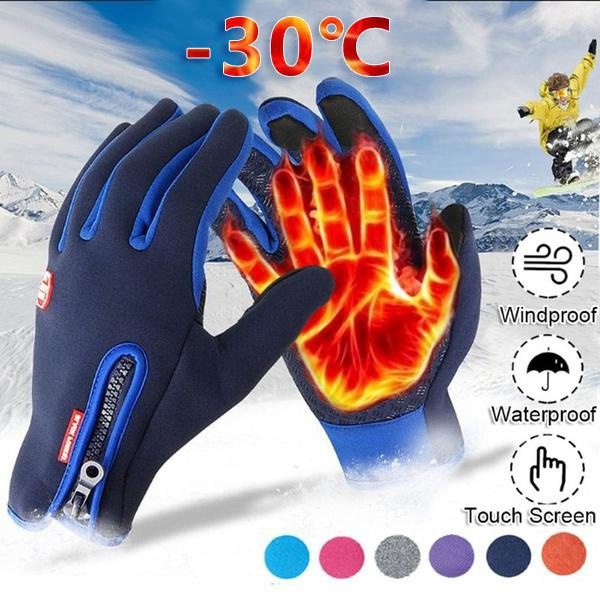 Winter Gloves Men Women Touch Screen Glove Cold Weather Warm Gloves Freezer Work Gloves Mittens for Running Driving Cycling Working Hiking