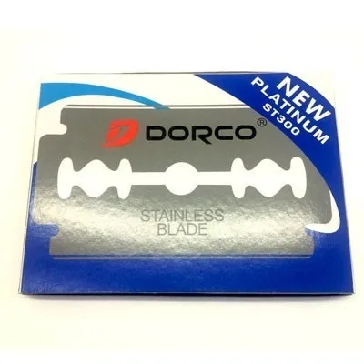 30pc Double Edged Razor Blades, Men's Shaving Double Blade (Color: Silver)