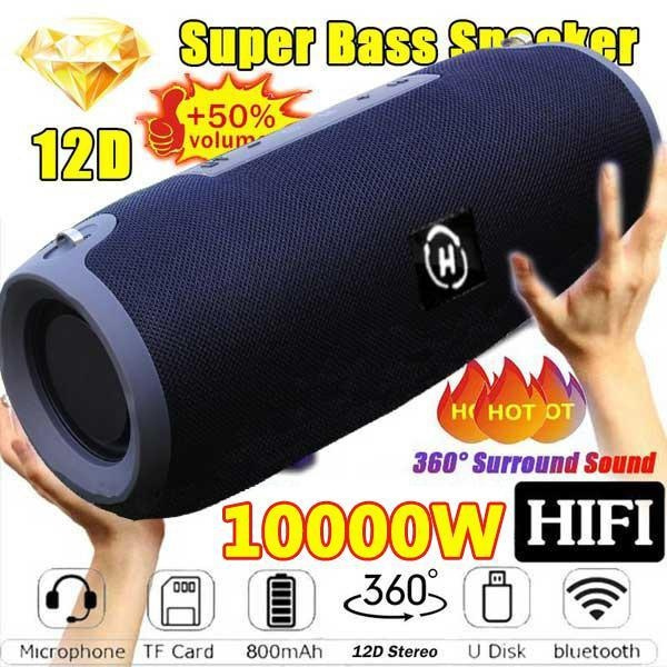 2023 New High-quality Wireless Bluetooth Speaker Subwoofer Audio Professional Outdoor Portable Bluetooth Small Speaker Fidelity Sound Qualit