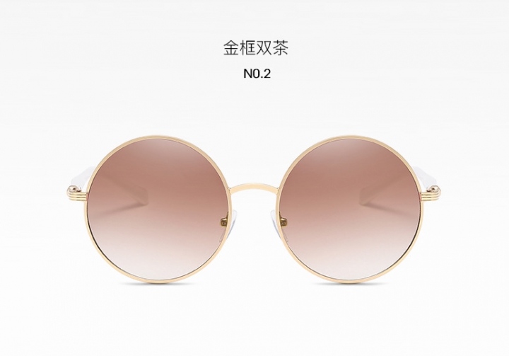 Sunglasses ladies glasses retro trend sunglasses fashion prince mirror uv visor mirror