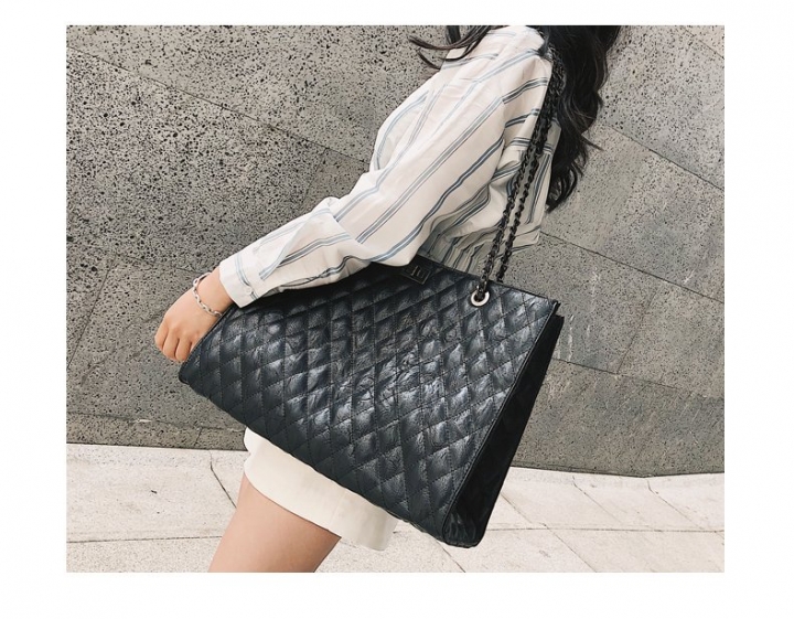 New Fashion Woman Shoulder Bags Famous Luxury Handbags Designer High Quality PU Totes Women(Black)