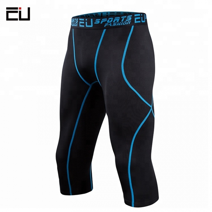 Compression Running Tights Compression Capri Pants for Men