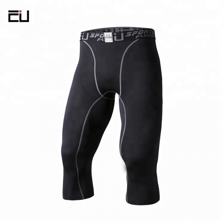 Compression Running Tights Compression Capri Pants for Men