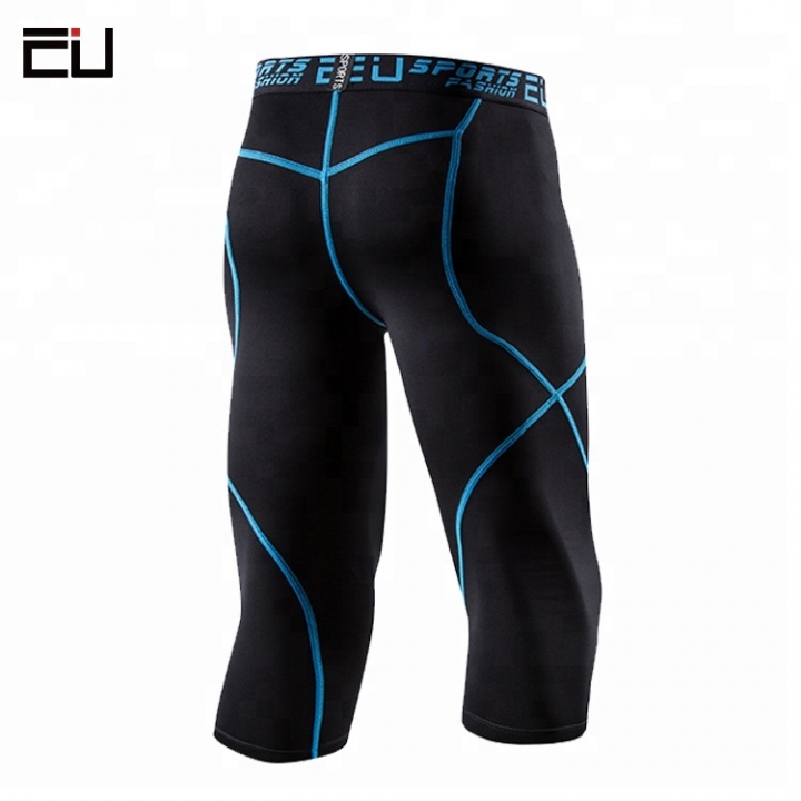 Compression Running Tights Compression Capri Pants for Men