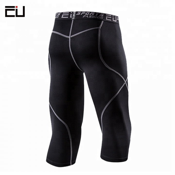 Compression Running Tights Compression Capri Pants for Men