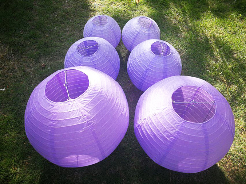 10 PCs Diameter 6" 8" 10" 12" 14" 16" Chinese Lamp Wedding Christmas Holiday Party Decorations Paper lanterns