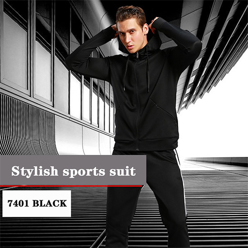 Fitness suit for men and women training outdoor running gym long sleeves spring and autumn new