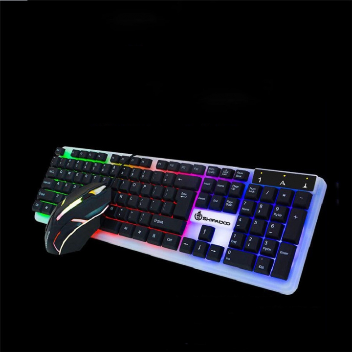 Backlit mechanical keyboard for computer game Lightweight electronic keyboard for office