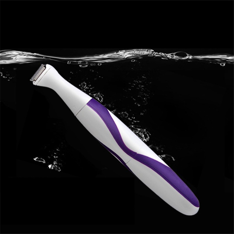 Hair Removal Machine-Women's private underarm hair removal machine shave armpit hair pubic hair and leg hair shaving knife electric hair removal machine-purple