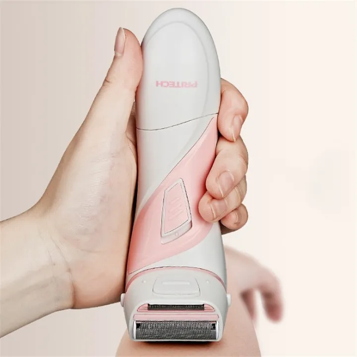 Hair Removal Machine-Men's and Women's Electric Shaver for Underarm Hair  Private Pubic Hair Shaver for Full Body-White