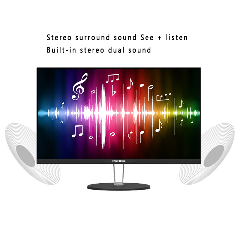 PANDA 24-inch 2K display IPS HD wireless charging speaker 75Hz gaming game PS4 LCD computer screen