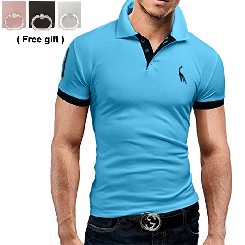 Men S Short Sleeved T Shirt Polo Shirt Fashion Casual Fashion