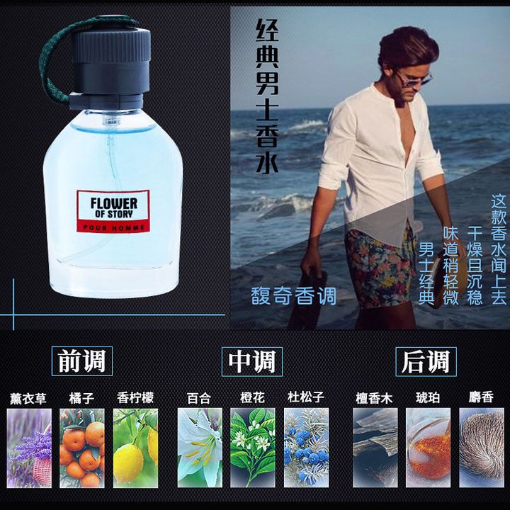 4 Bottles Men Perfume Classic Long Lasting Natural Eau De Parfum Fragrances Deodorants Makeup Christmas New Year Lover Gift 4 Bottles Of Different Good Fragrance