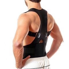 Back Brace Posture Corrector Fitness Improves Posture Corrector Belts Pain Relief Bargains black xl