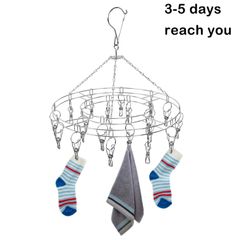 28pcs Clothes drying clips Clothes Hangers stainless steel Provincial space Easy to dry Christmas and Valentine's Day gifts Silver 28pcs clips