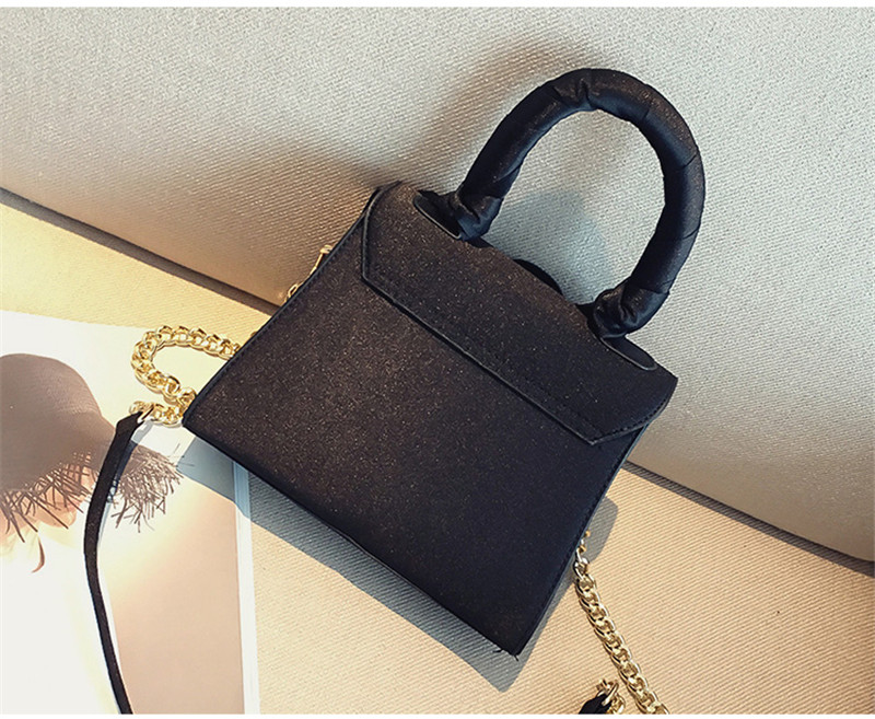 Silk Bowknot Handbag Solid PU Leather Women's Bags Ladies Shoulder Crossbody Bag Tote Bag Fast Delivery
