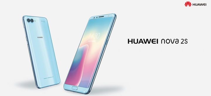 Huawei Nova 2S phone NFC 6.0&quot; Full View Screen 2160*1080pix 4 Cameras 20MP Android 8.0  Phone