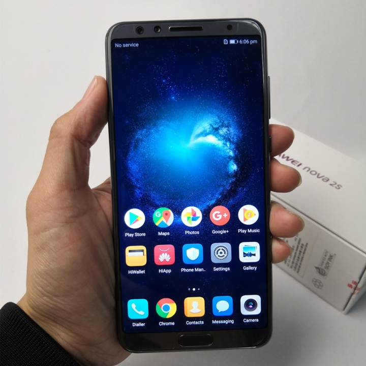 Huawei Nova 2S phone NFC 6.0&quot; Full View Screen 2160*1080pix 4 Cameras 20MP Android 8.0  Phone