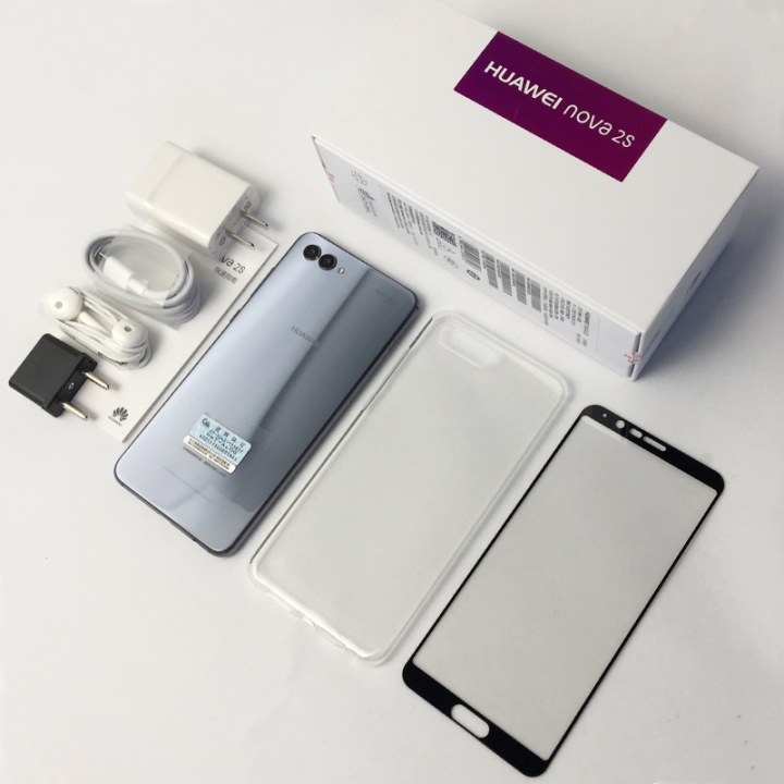 Huawei Nova 2S phone NFC 6.0&quot; Full View Screen 2160*1080pix 4 Cameras 20MP Android 8.0  Phone