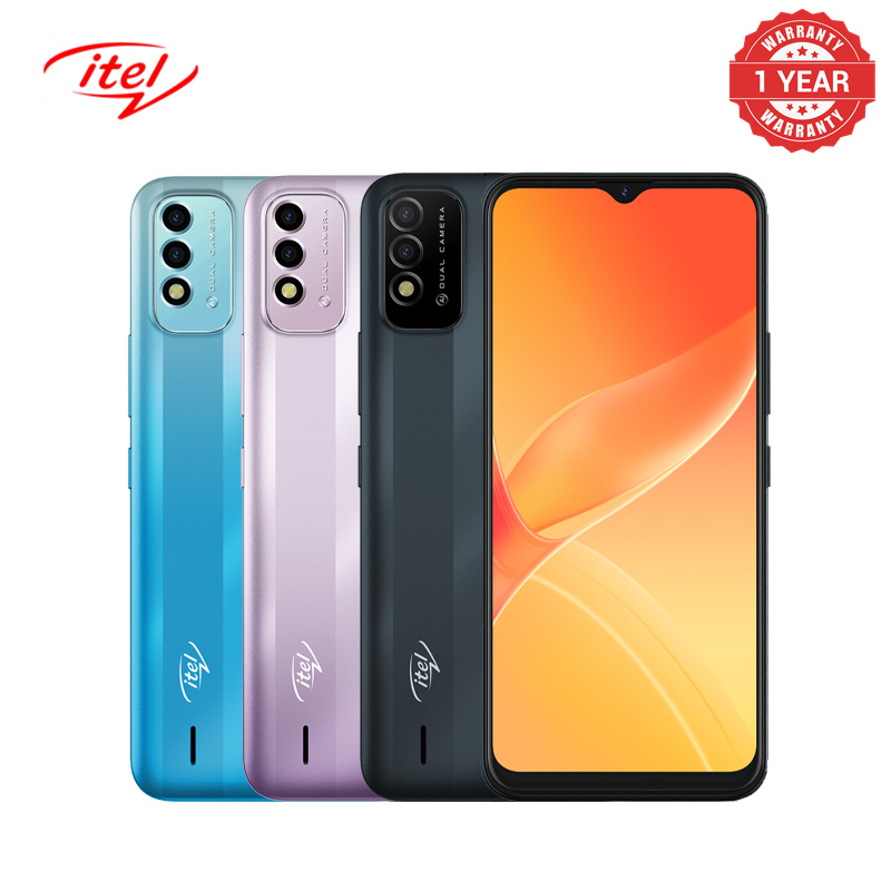 itel P37 32GB+2GB 6.5"HD+ 8MP AI Dual Camera 5000mAh Dual SIM Smart Phones