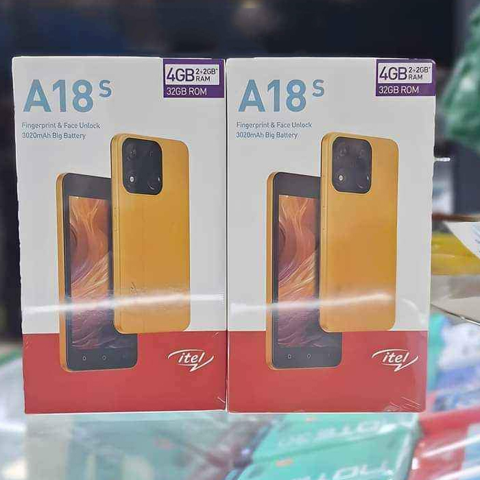 [CASHBACK FRIDAY] Itel A18S 32GB Storage 4(2+2)GB RAM 3000mAh 5" HD Screen Phone + Dual Camera Fingerprint Dual SIM 3G Network Smart Mobile Phones